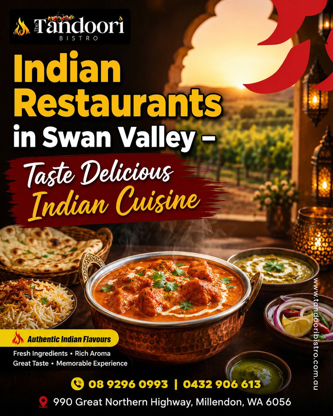 Indian Restaurants in Swan Valley – Taste Delicious Indian Cuisine