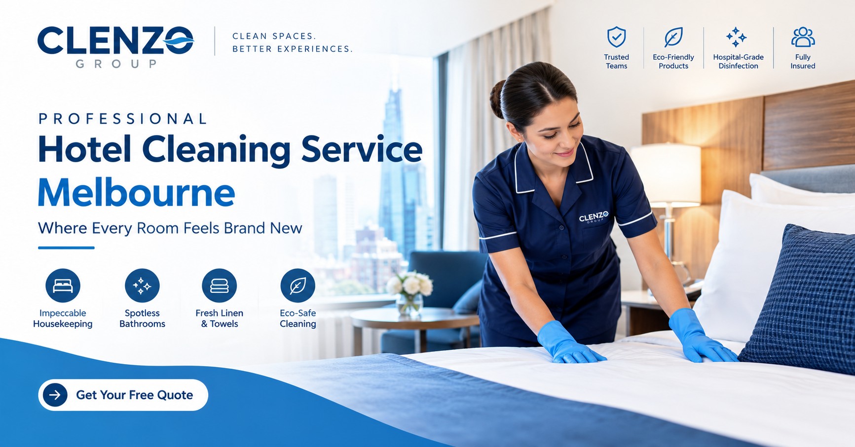Professional Hotel Cleaning Service Melbourne | Where Every Room Feels Brand New