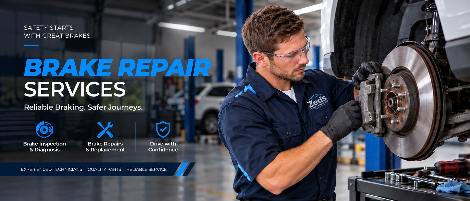 Professional Brake Checks & Repairs - Zeds Mechanical