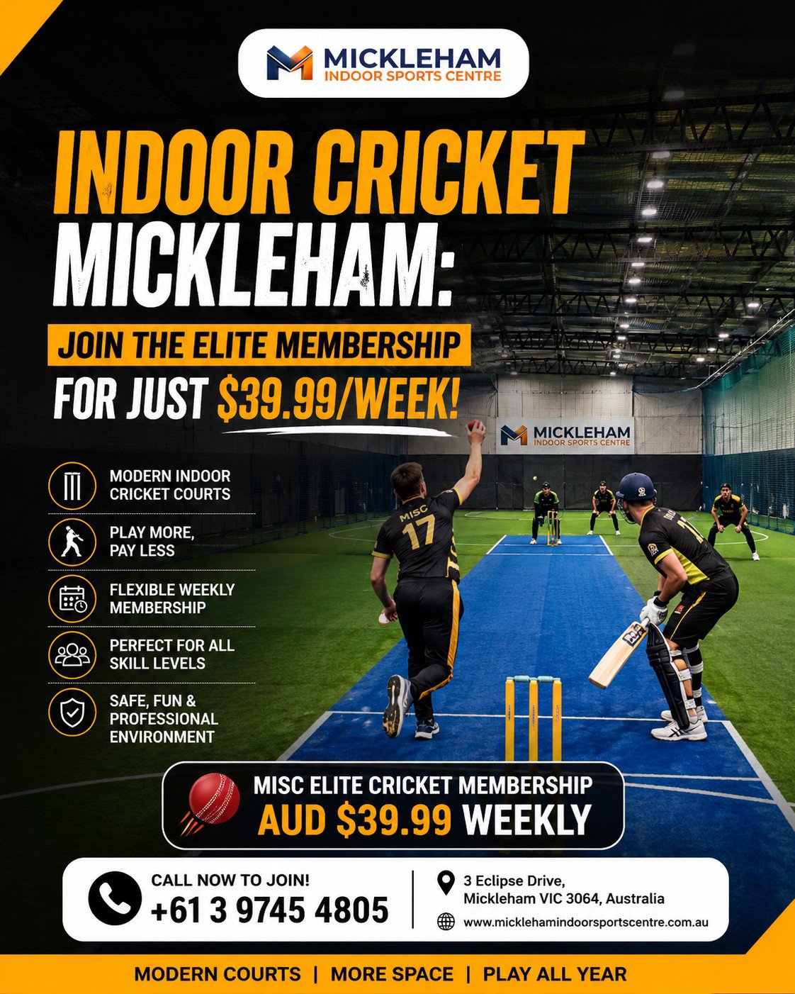 Indoor Cricket Mickleham