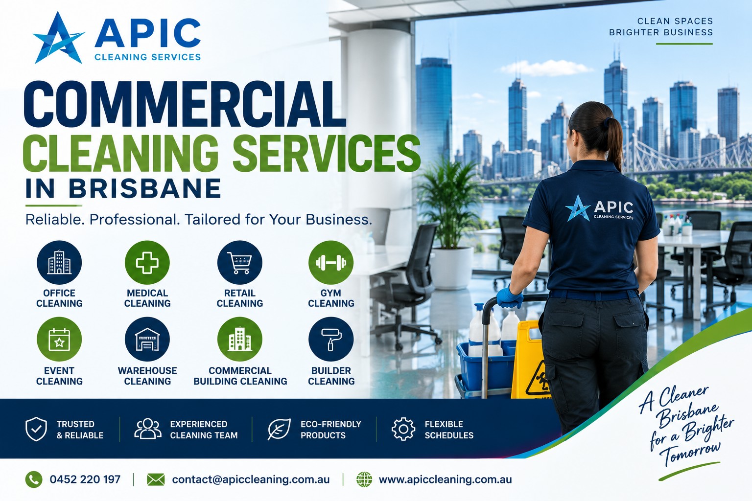Commercial Cleaning Brisbane | Reliable & Affordable Cleaners