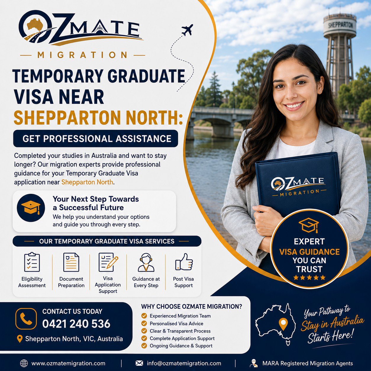 Temporary Graduate Visa Near Shepparton North – Get Professional Assistance