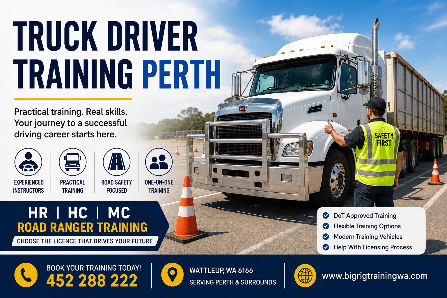 Truck Driving School Perth