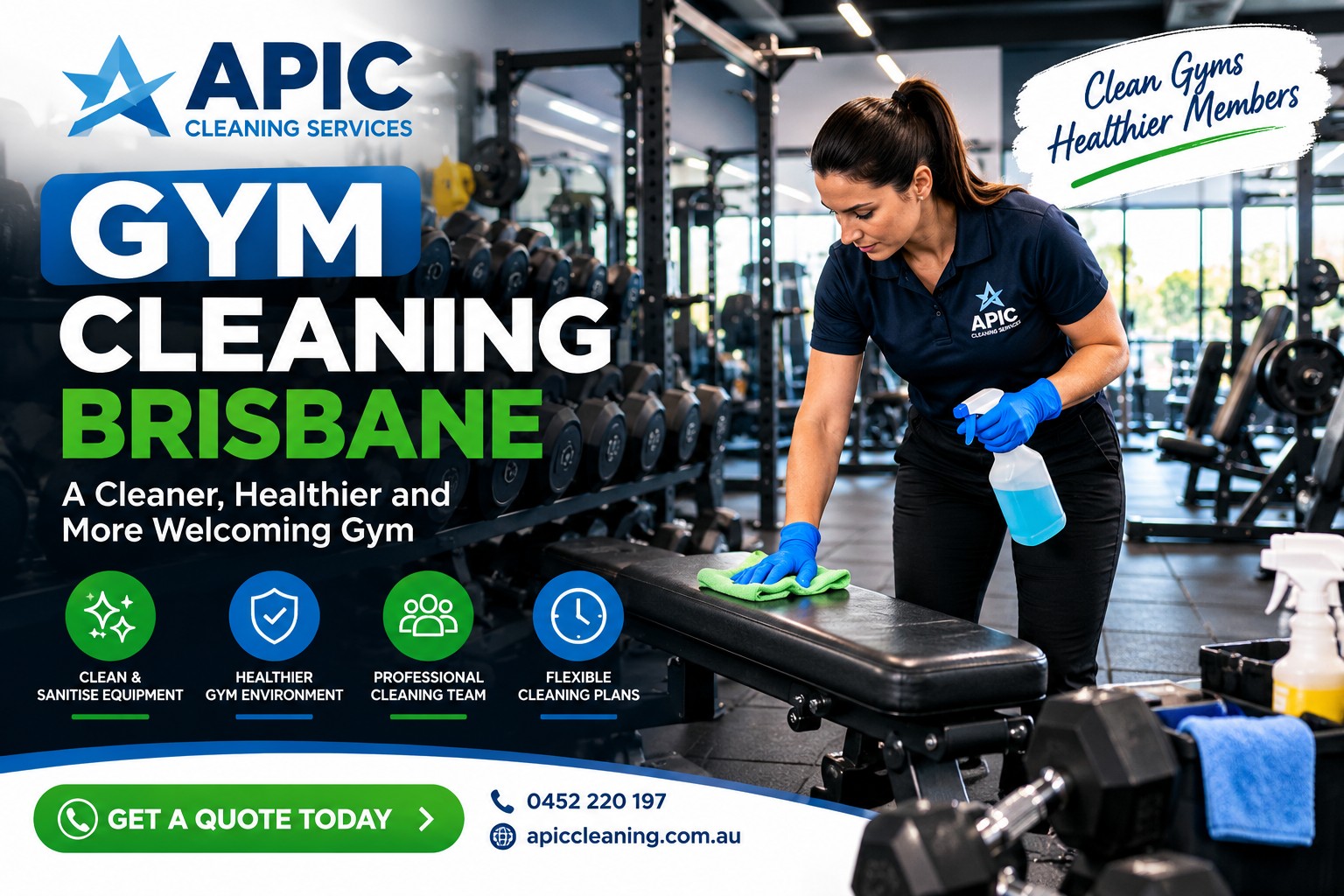 Gym Cleaning Brisbane | Professional Gym Cleaning Services – APIC