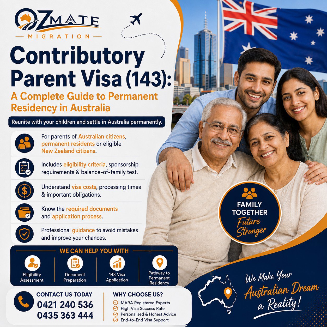 Contributory Parent Visa (143): A Complete Guide to Permanent Residency in Australia