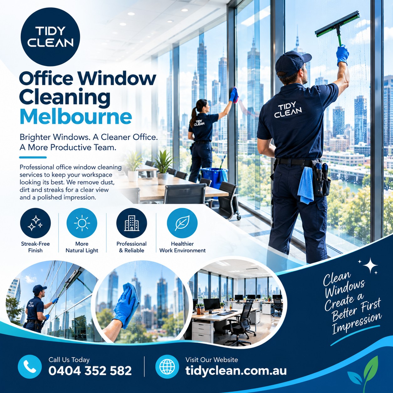 Office Window Cleaning Melbourne – Professional & Reliable Services