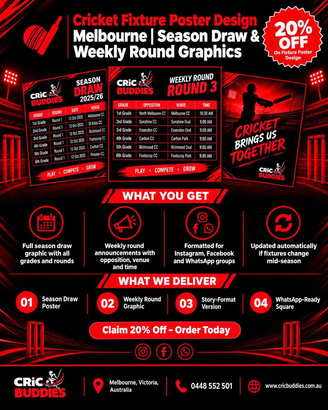 Digital Marketing for Sporting Clubs Australia | Cricbuddies