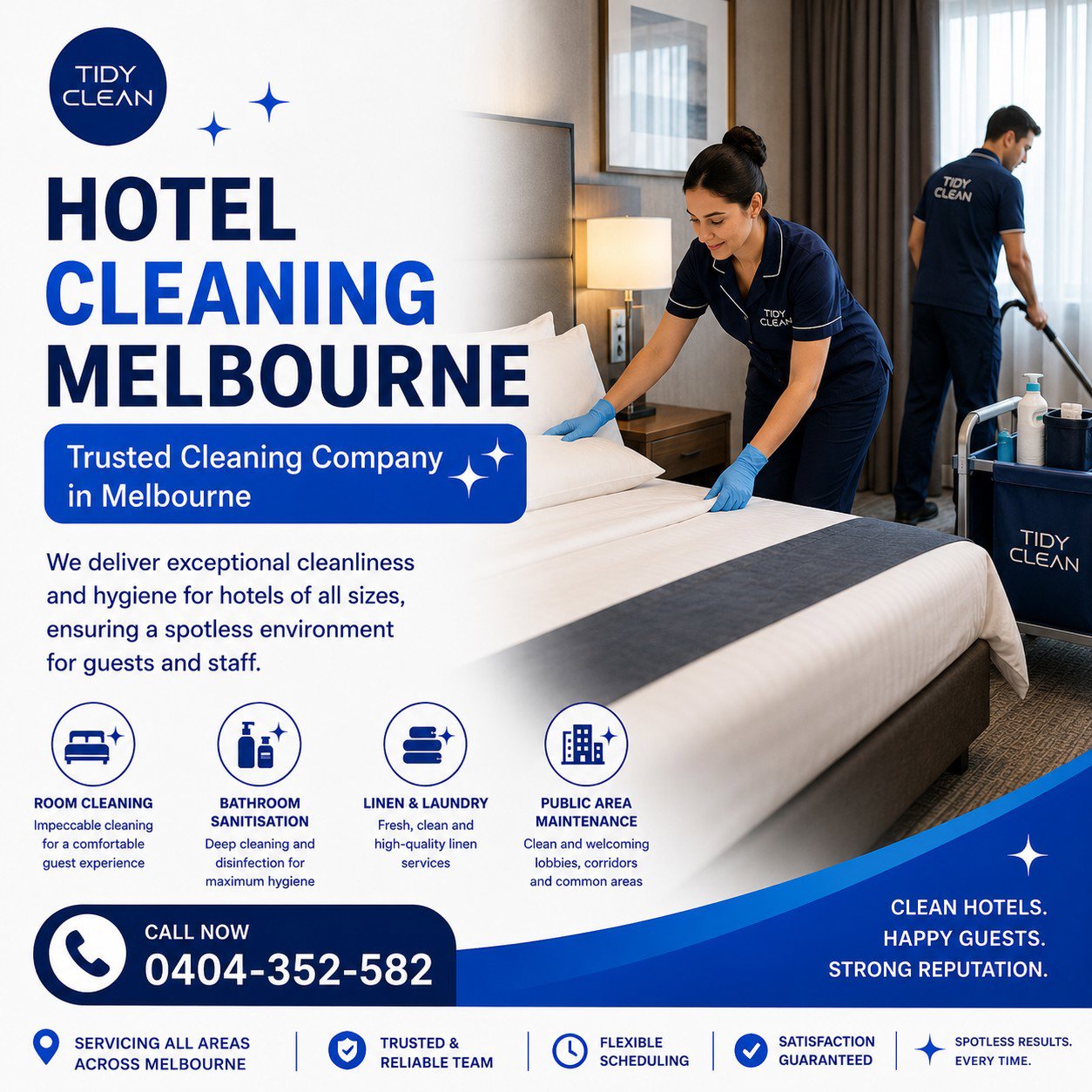Hotel Cleaning Melbourne | Trusted Cleaning Company in Melbourne 