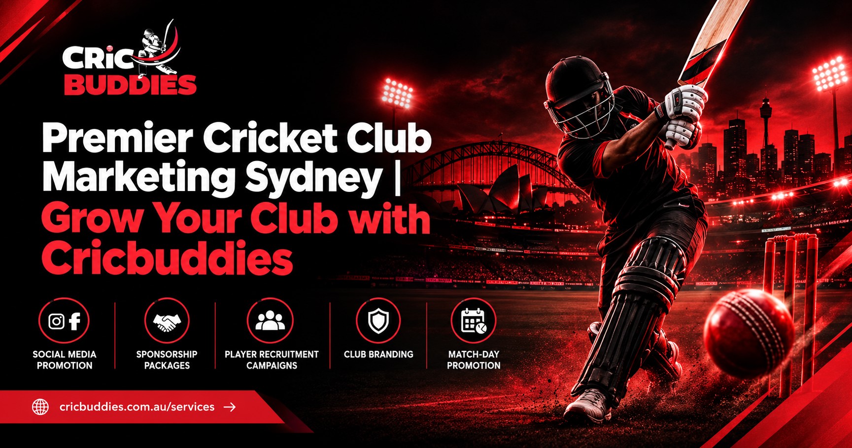  Premier Cricket Club Marketing Sydney | Grow Your Club with Cricbuddies