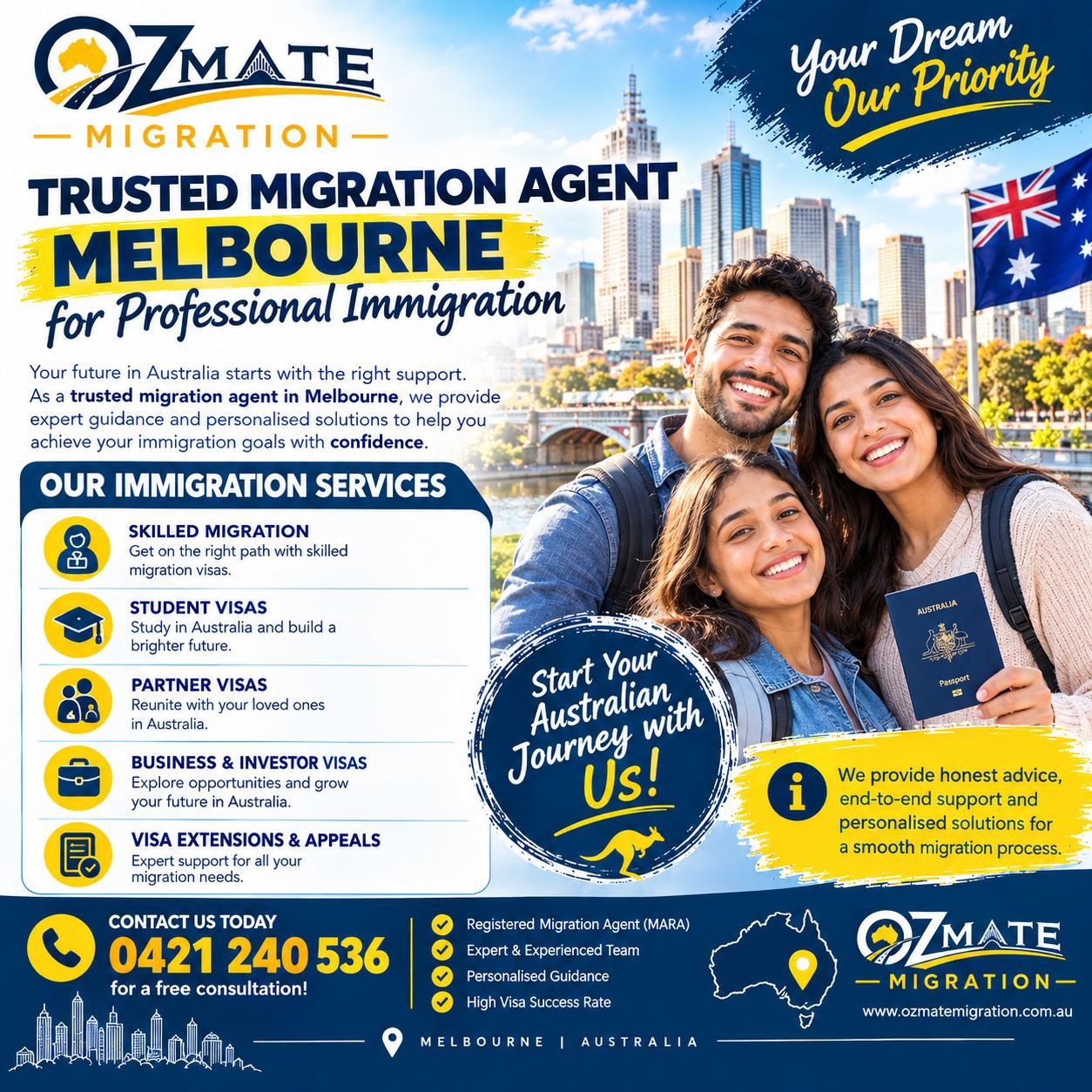 Trusted Migration Agent Melbourne for Professional Immigration