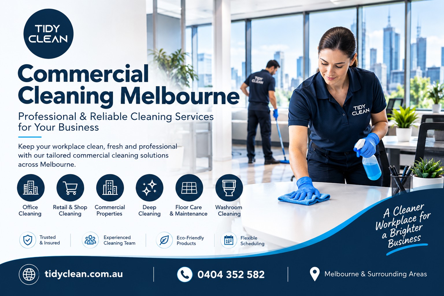 Commercial Cleaning Melbourne – Professional & Reliable Cleaning Services
