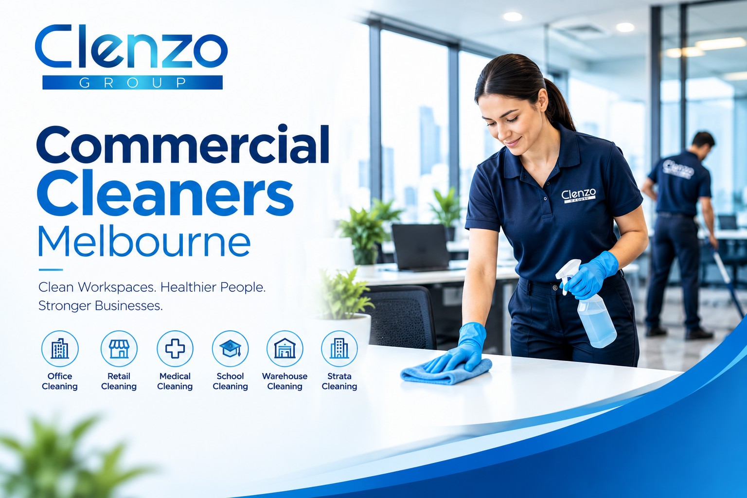 Commercial Cleaners Melbourne – Clenzo Group