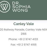Dr Sophia Wong