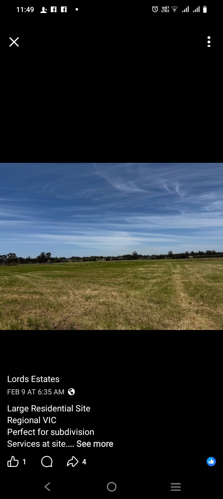 For sale residential land 
