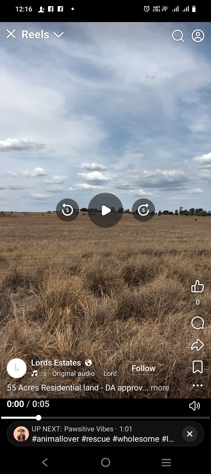 For sale residential land in Australia 